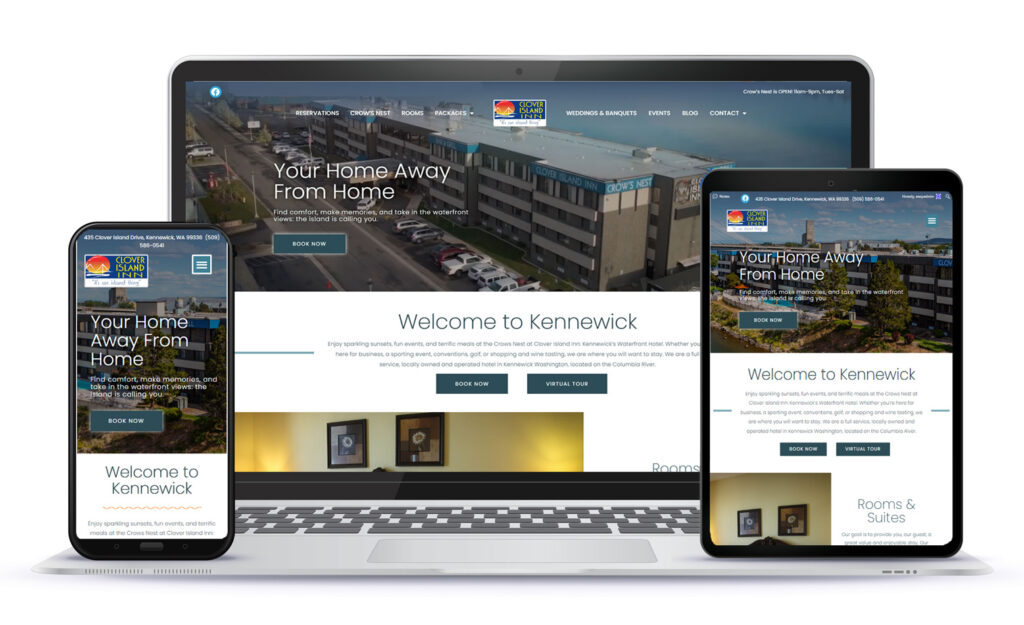 hotel-responsive-website-example Lynnwood, Edmonds, Mukilteo